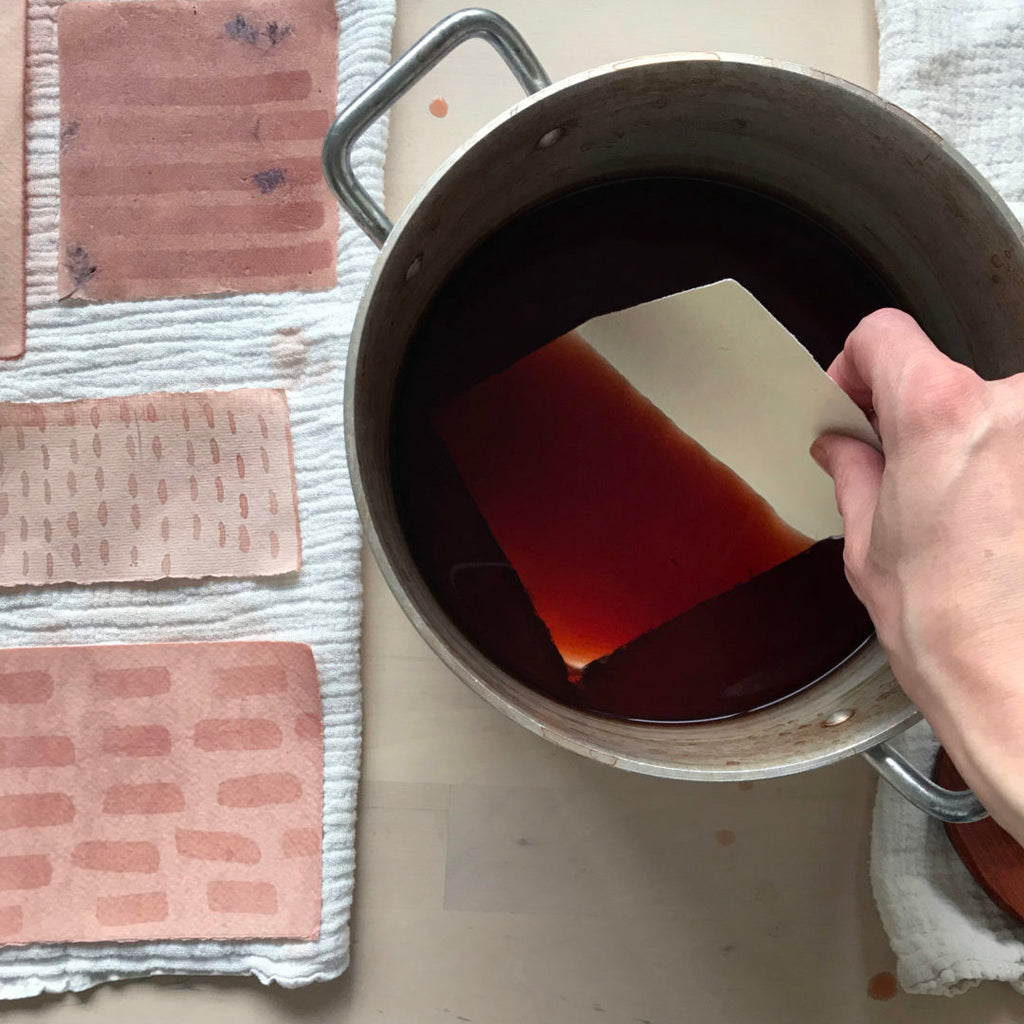 Any experience using fabric dye to dye paper? : r/papermaking