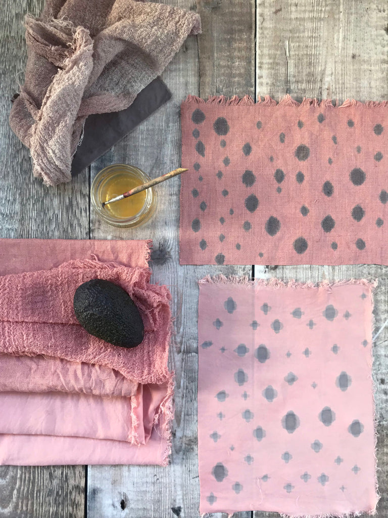 How to Make Natural Pink Fabric Dye