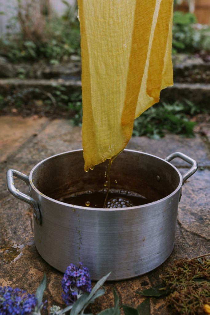 Dyeing with garden flowers - Rebecca Desnos